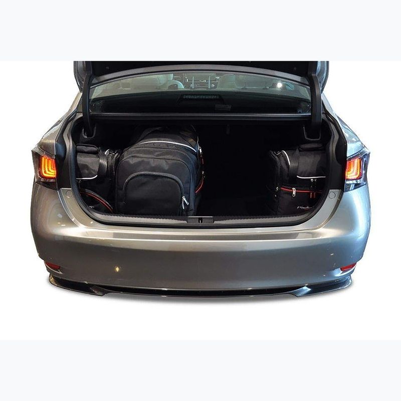 Sada tašek do zavazadlového prostoru KJUST Lexus GS 2012-2018 4 ks black 13