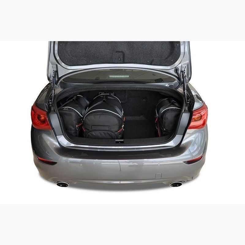 Sada tašek do zavazadlového prostoru KJUST Infiniti Q50 Hybrid 2013-2017 4 ks black 16