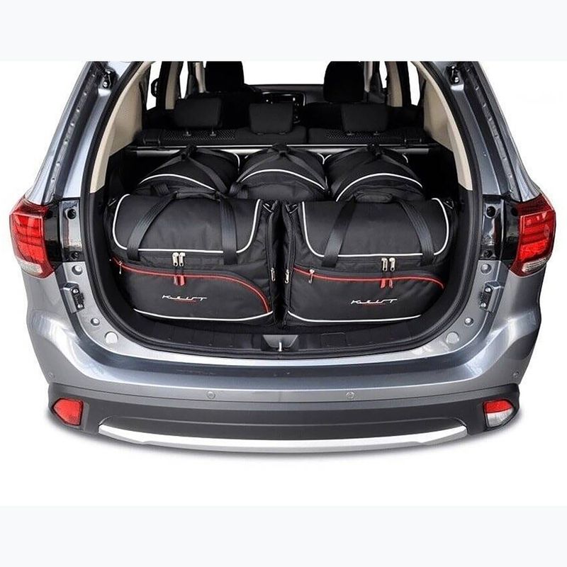 Sada tašek do zavazadlového prostoru KJUST Mitsubishi Outlander 2012-2020 5 ks black 11