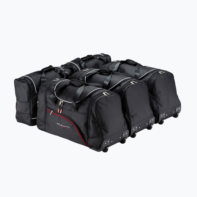 Sada tašek do zavazadlového prostoru  KJUST Nissan X-Trail 2007-2014 5 ks black  2