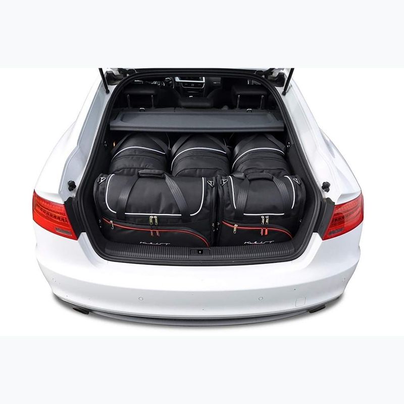 KJUST sada tašek do kufru Audi A5 Sportback 2009-2016 5 ks černá 17