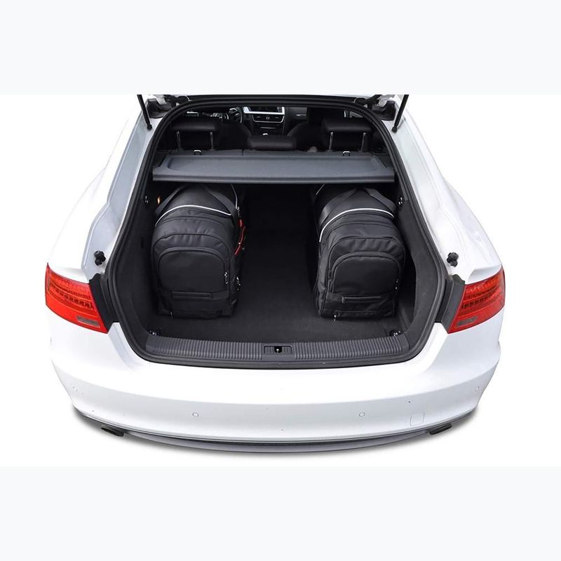 KJUST sada tašek do kufru Audi A5 Sportback 2009-2016 5 ks černá 20