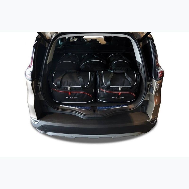 Sada tašek do zavazadlového prostoru  KJUST Renault Espace 2014-2021 5 ks black  11