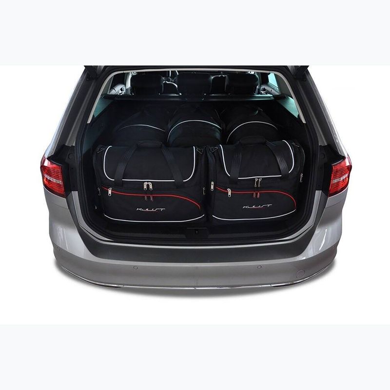 Sada tašek do zavazadlového prostoru KJUST Volkswagen Passat Variant 2014-2023 5 ks black 16