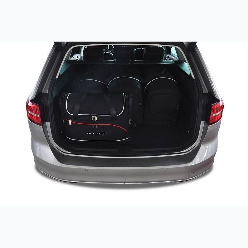 Sada tašek do zavazadlového prostoru KJUST Volkswagen Passat Variant 2014-2023 5 ks black 17