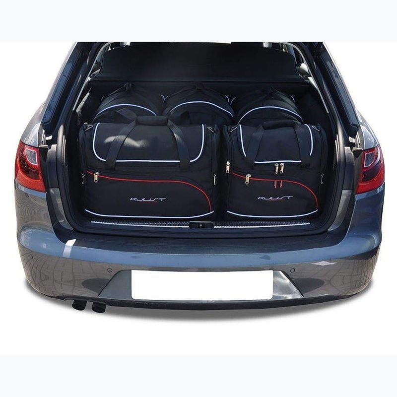 Sada tašek do zavazadlového prostoru  KJUST Seat Exeo ST 2009-2013 5 ks black  12