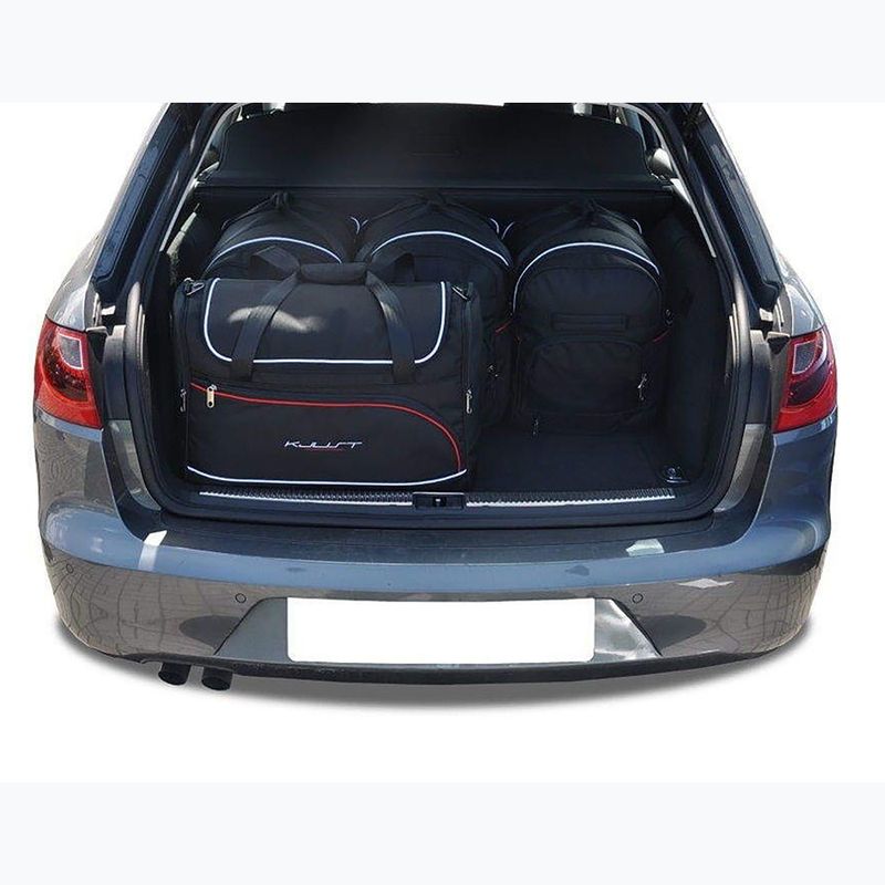 Sada tašek do zavazadlového prostoru  KJUST Seat Exeo ST 2009-2013 5 ks black  13