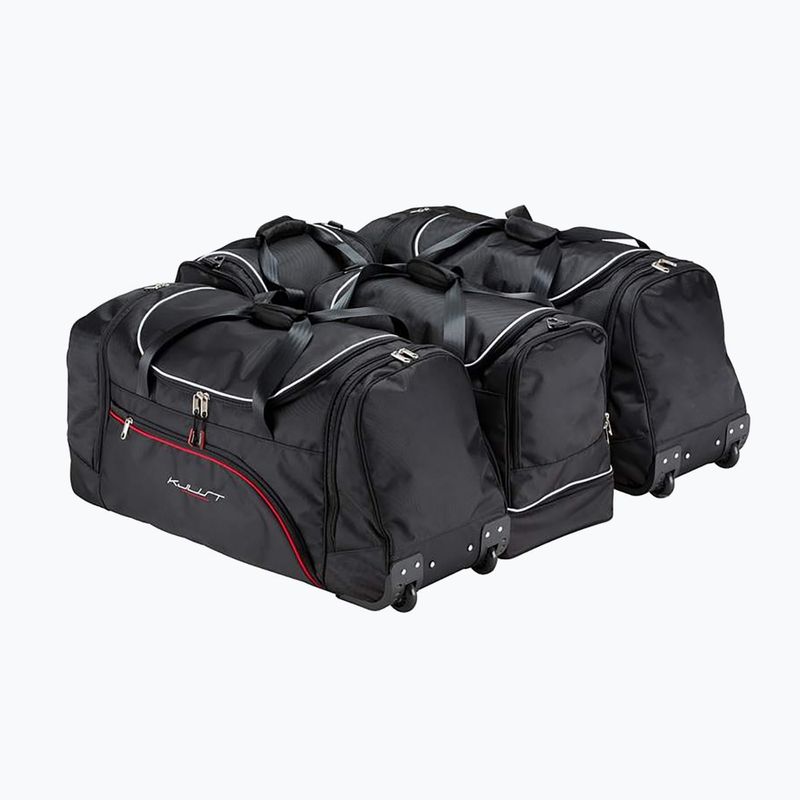 Sada tašek do zavazadlového prostoru KJUST Seat Exeo ST 2009-2013 4 ks black 2