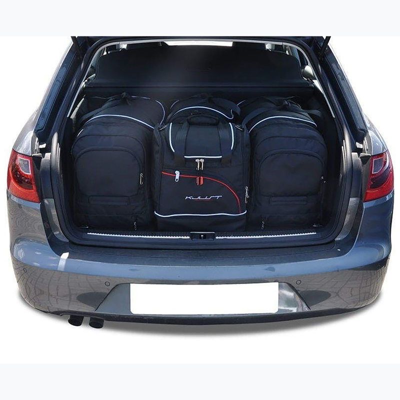 Sada tašek do zavazadlového prostoru KJUST Seat Exeo ST 2009-2013 4 ks black 12