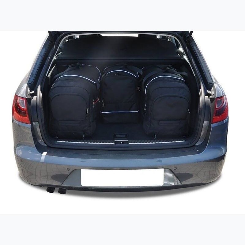 Sada tašek do zavazadlového prostoru KJUST Seat Exeo ST 2009-2013 4 ks black 13