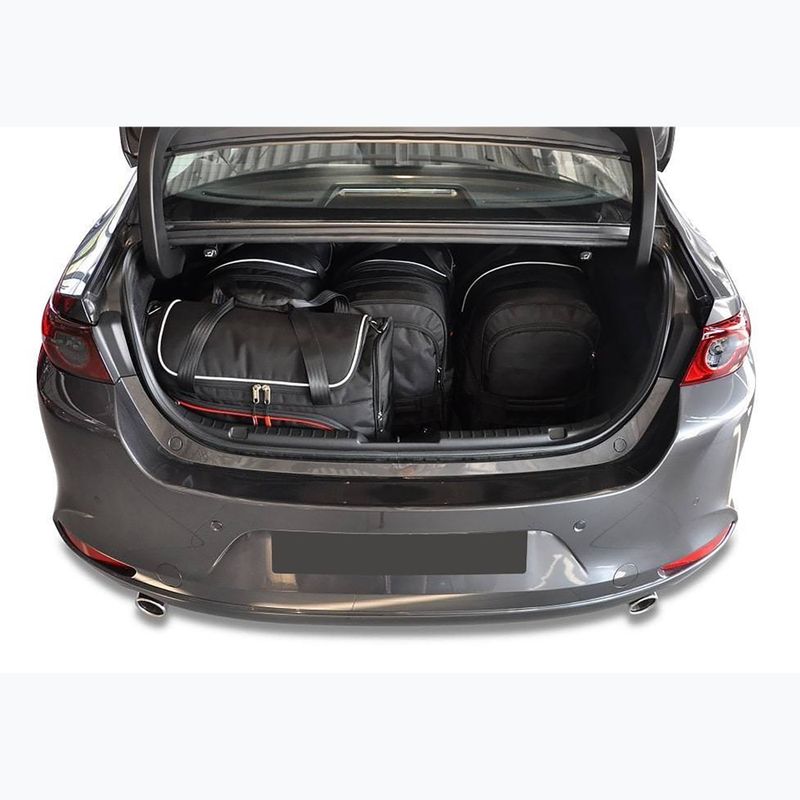 Sada tašek do zavazadlového prostoru KJUST Mazda 3 Limousine 2018+ 5 ks black 13