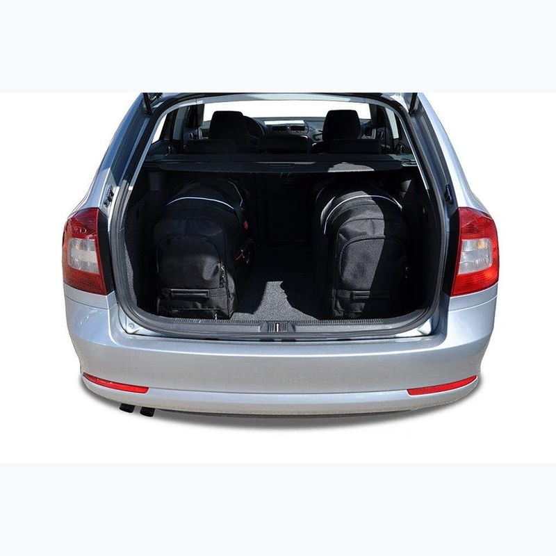 Sada tašek do zavazadlového prostoru  KJUST Skoda Octavia Combi 2004-2013 5 ks black  14