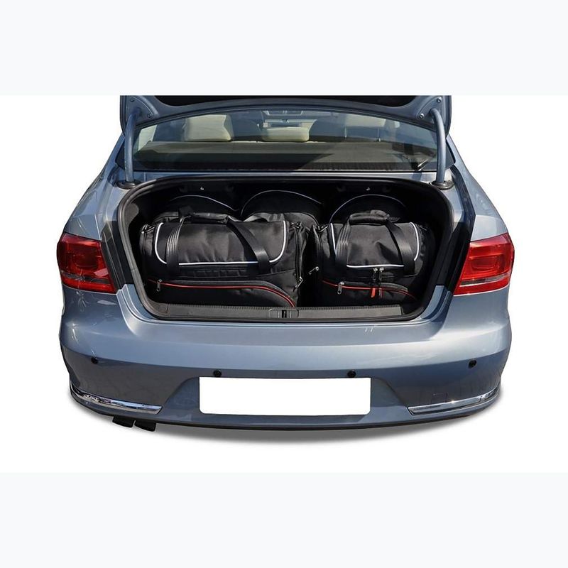 Sada tašek do zavazadlového prostoru KJUST Volkswagen Passat Limousine 2010-2014 5 ks black 16