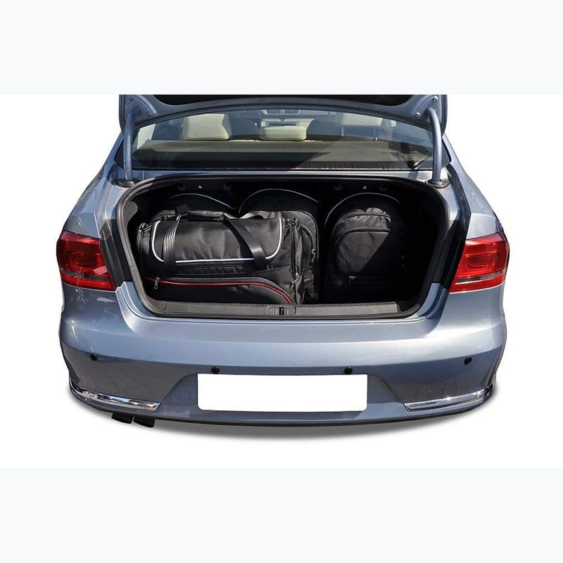 Sada tašek do zavazadlového prostoru KJUST Volkswagen Passat Limousine 2010-2014 5 ks black 17
