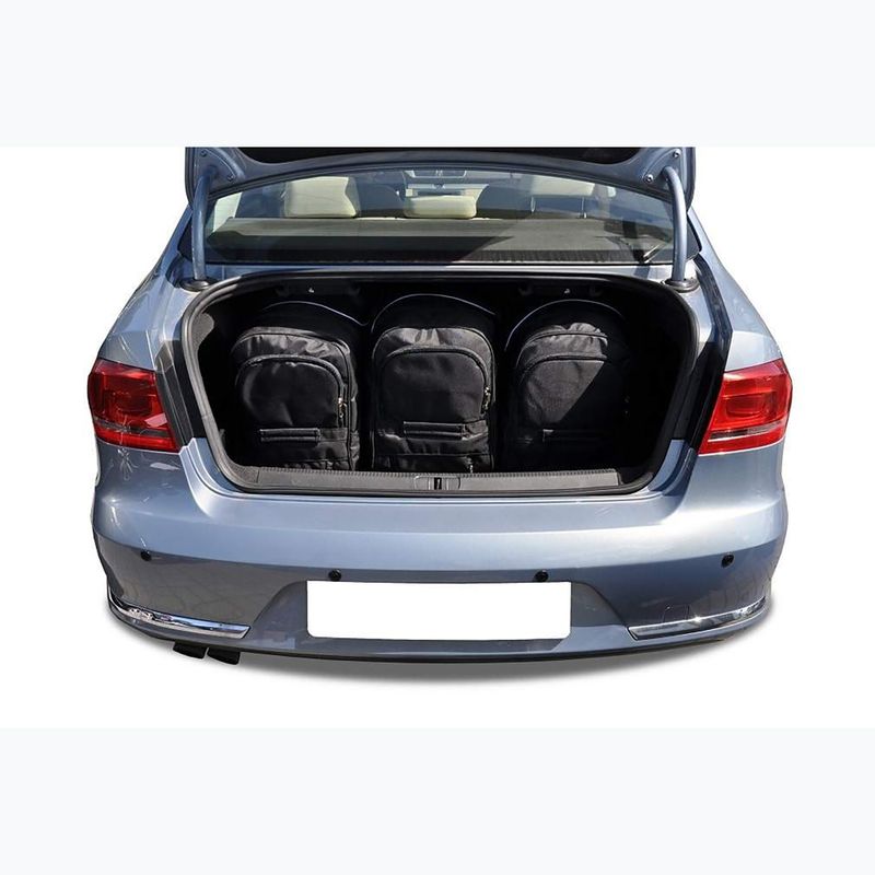 Sada tašek do zavazadlového prostoru KJUST Volkswagen Passat Limousine 2010-2014 5 ks black 18