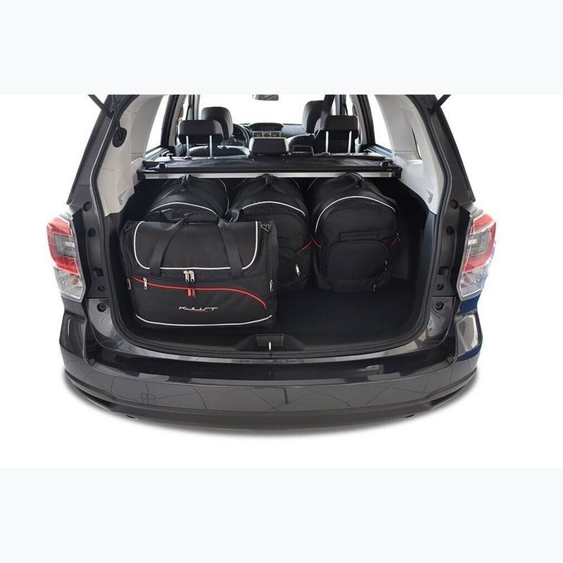 Sada tašek do zavazadlového prostoru  KJUST Subaru Forester 2012-2018 5 ks black  12