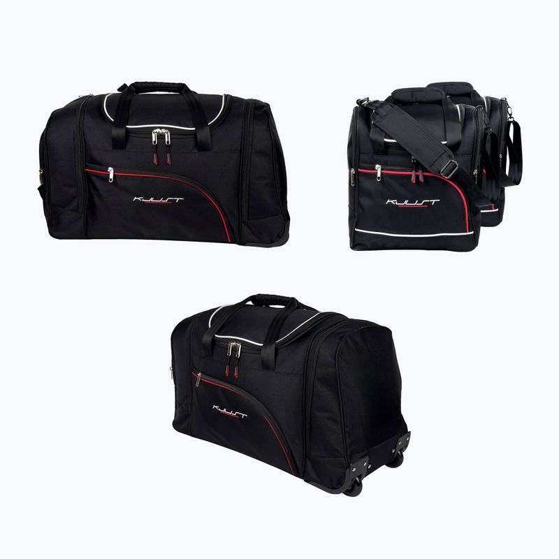 Sada tašek do zavazadlového prostoru  KJUST Seat Ateca 2016+ 4 ks black 