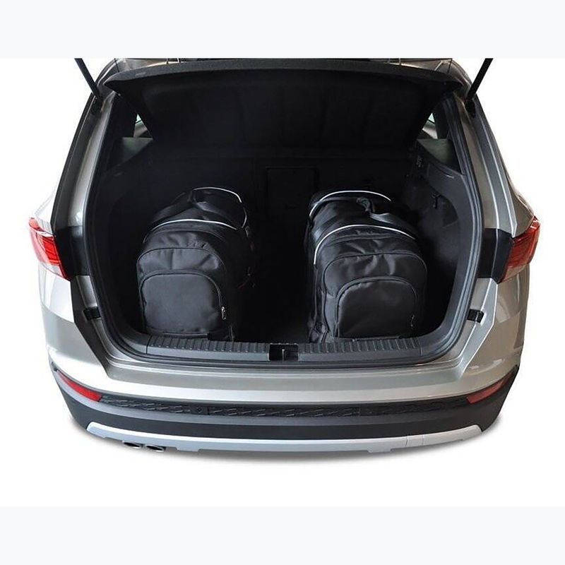 Sada tašek do zavazadlového prostoru  KJUST Seat Ateca 2016+ 4 ks black  13