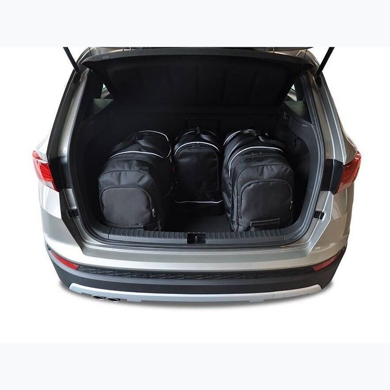 Sada tašek do zavazadlového prostoru KJUST Seat Ateca 2016+ 4 ks black 12