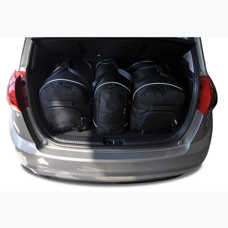 Sada tašek do zavazadlového prostoru KJUST Kia Venga 2009-2019 3 ks black 10