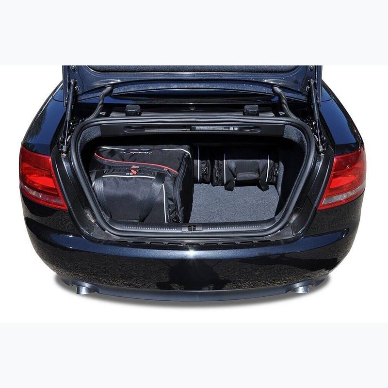 KJUST sada tašek do kufru Audi A4 Cabrio 2005-2009 4 ks černá 16
