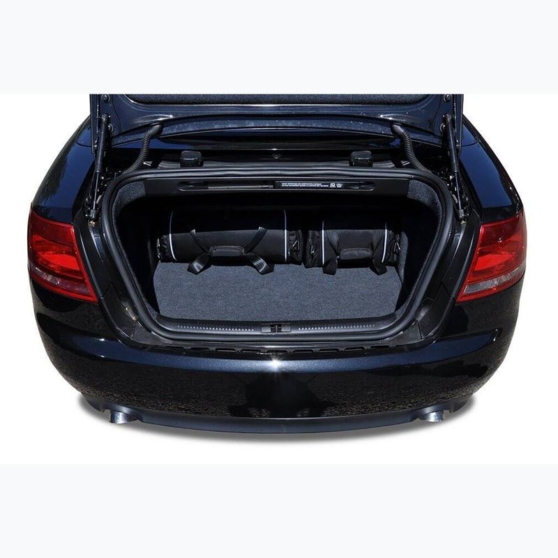 KJUST sada tašek do kufru Audi A4 Cabrio 2005-2009 4 ks černá 17