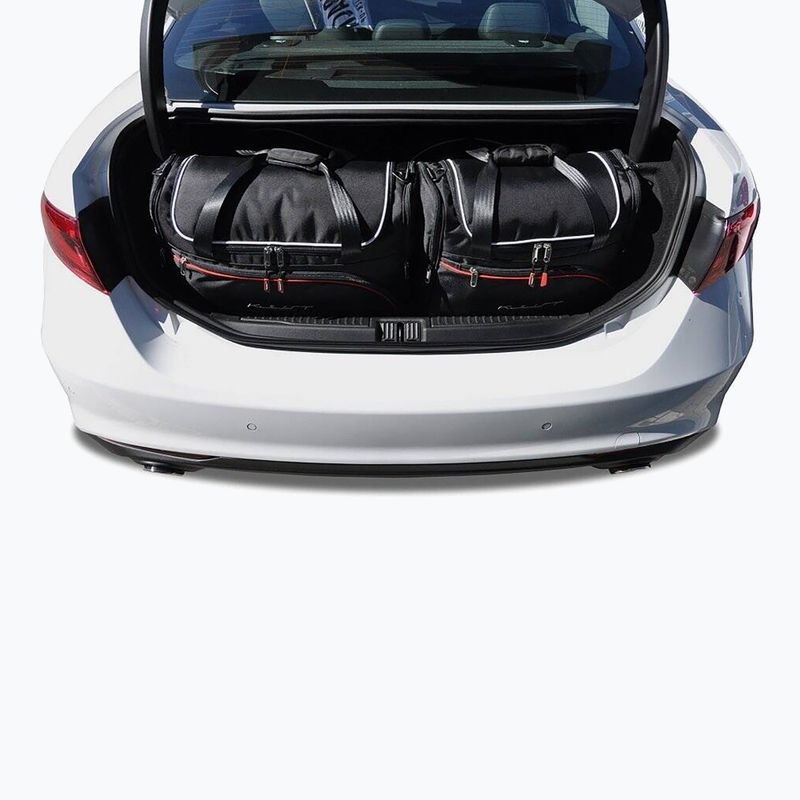 Sada tašek do zavazadlového prostoru auta  KJUST Alfa Romeo Giulia 2015+ 4 ks. black 16
