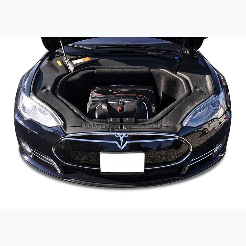 Sada tašek do zavazadlového prostoru  KJUST Tesla Model S 2012-2016 6 ks black  22