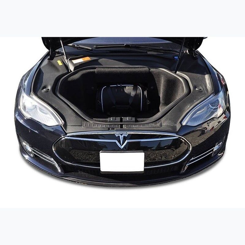 Sada tašek do zavazadlového prostoru  KJUST Tesla Model S 2012-2016 6 ks black  23