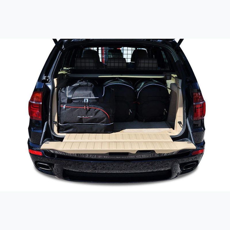 Sada tašek do zavazadlového prostoru KJUST BMW X5 2006-2013 5 ks black 14
