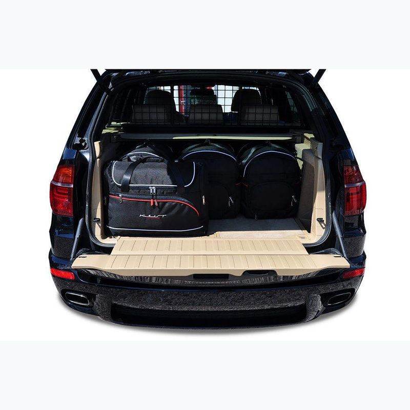 KJUST BMW X5 sada tašek do kufru 2006-2013 5 ks černá 14