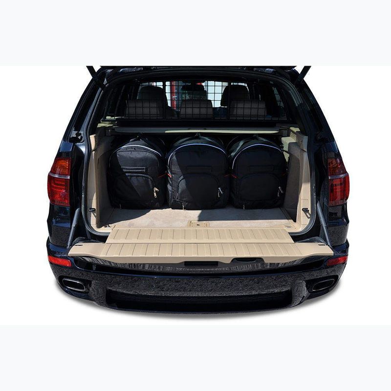 KJUST BMW X5 sada tašek do kufru 2006-2013 5 ks černá 15