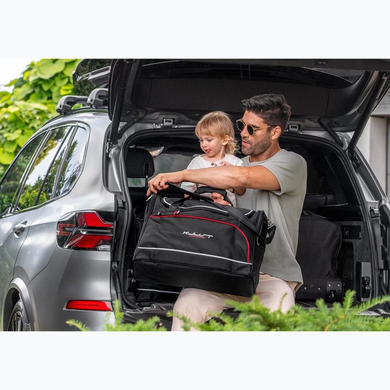 Sada tašek do zavazadlového prostoru KJUST Mercedes-Benz E Cabrio 2009-2016 4 ks black 15