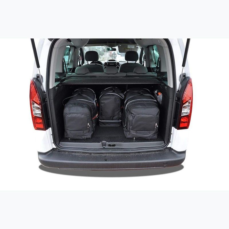 Sada tašek do zavazadlového prostoru KJUST Citroen Berlingo 2008-2018 4 ks black 19