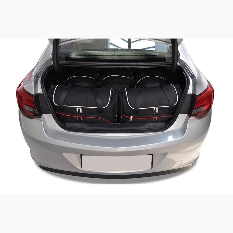 Sada tašek do zavazadlového prostoru  KJUST Opel Astra Limousine 2012-2019 5 ks black  11