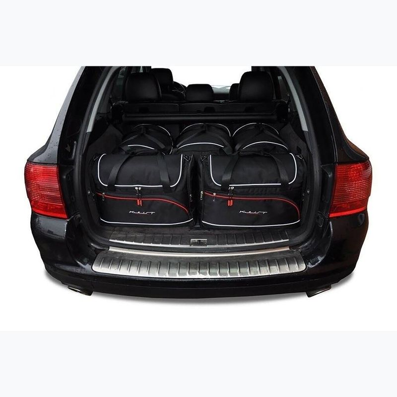 Sada tašek do zavazadlového prostoru KJUST Porsche Cayenne 2002-2010 5 ks black 12