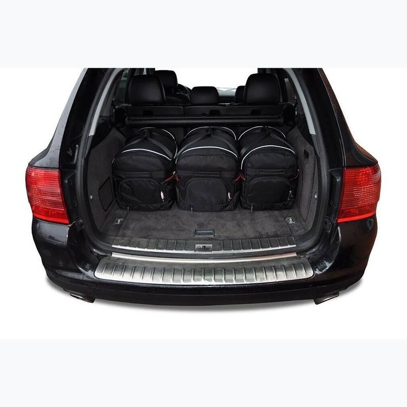 Sada tašek do zavazadlového prostoru KJUST Porsche Cayenne 2002-2010 5 ks black 14