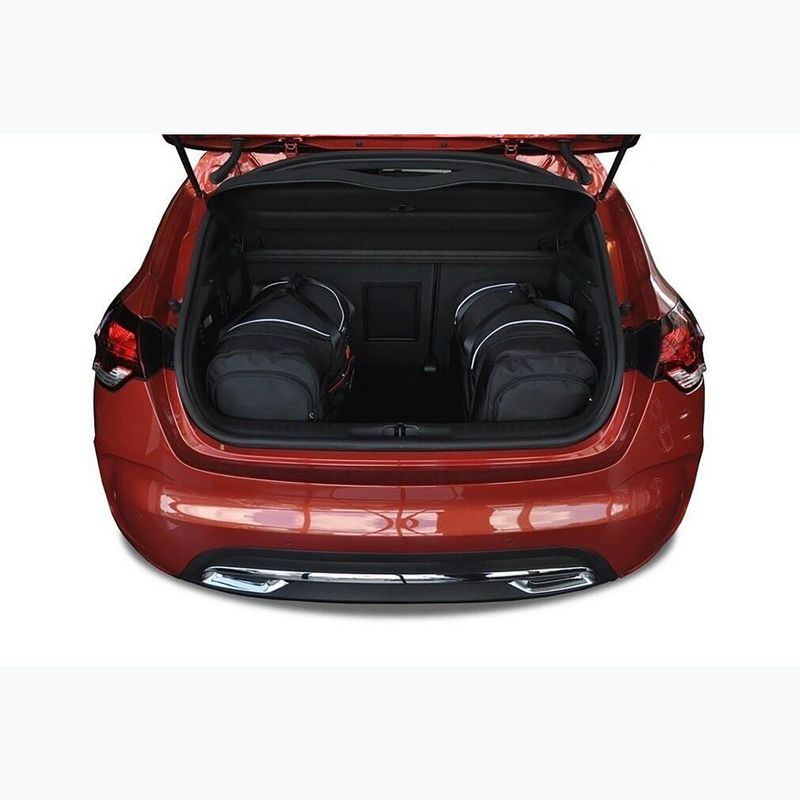 Sada tašek do zavazadlového prostoru KJUST Citroen Ds4 Hatchback 2011-2015 4 ks black 17