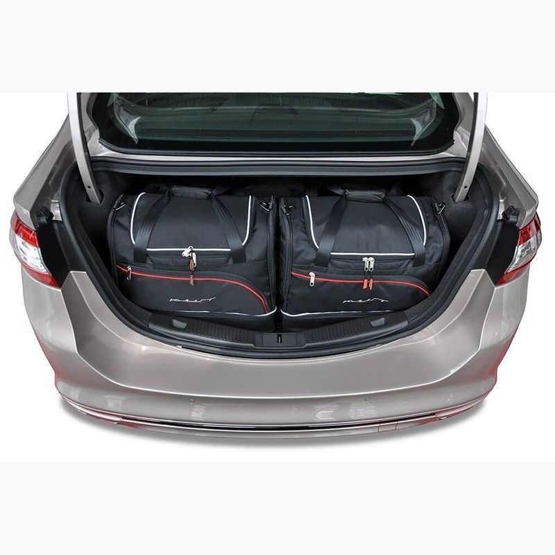 Sada tašek do zavazadlového prostoru KJUST Ford Mondeo Limousine 2014-2021 5 ks black 15