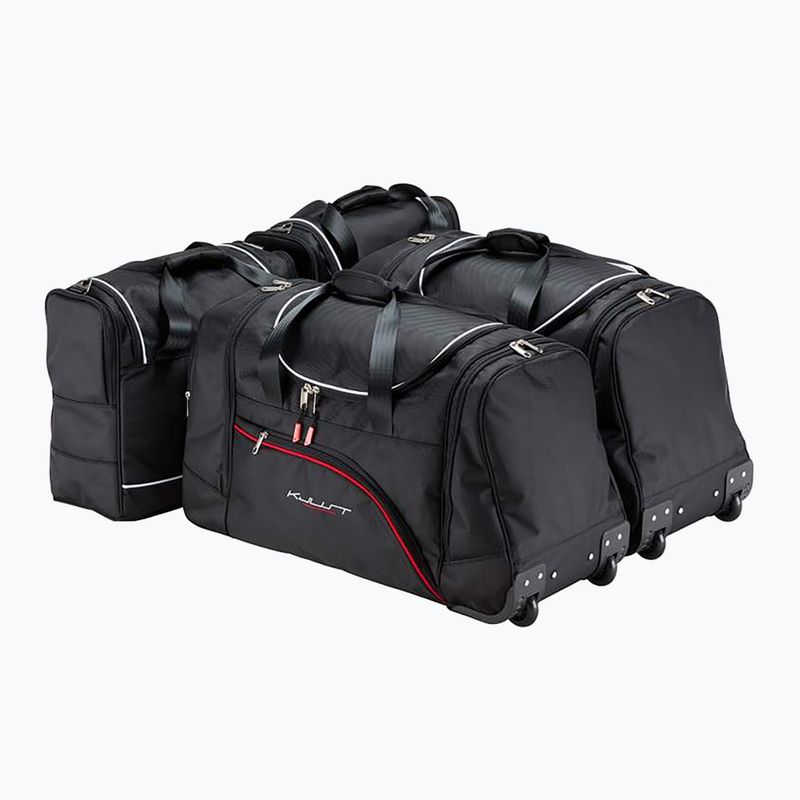 KJUST BMW 5 Limousine sada tašek do kufru 2016-2023 4 ks černá 2