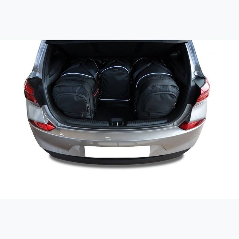 Sada tašek do zavazadlového prostoru KJUST Hyundai I30 Hatchback 2017+ 4 ks black 19