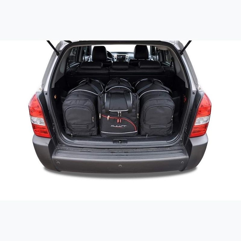 Sada tašek do zavazadlového prostoru KJUST Hyundai Tucson 2004-2010 4 ks black 16