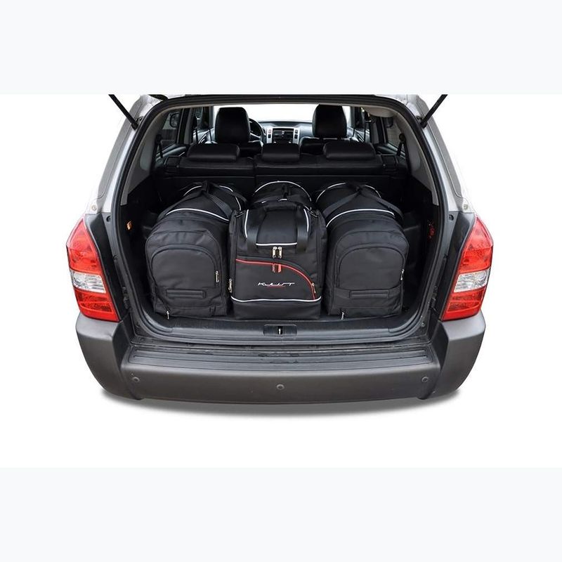 Sada tašek do zavazadlového prostoru KJUST Hyundai Tucson 2004-2010 4 ks black 15