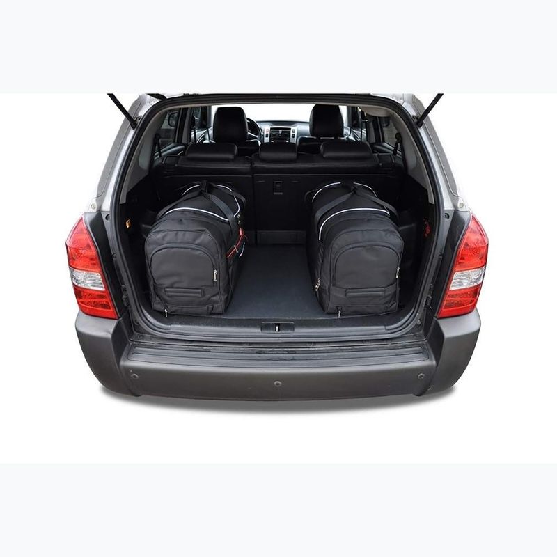 Sada tašek do zavazadlového prostoru KJUST Hyundai Tucson 2004-2010 4 ks black 17
