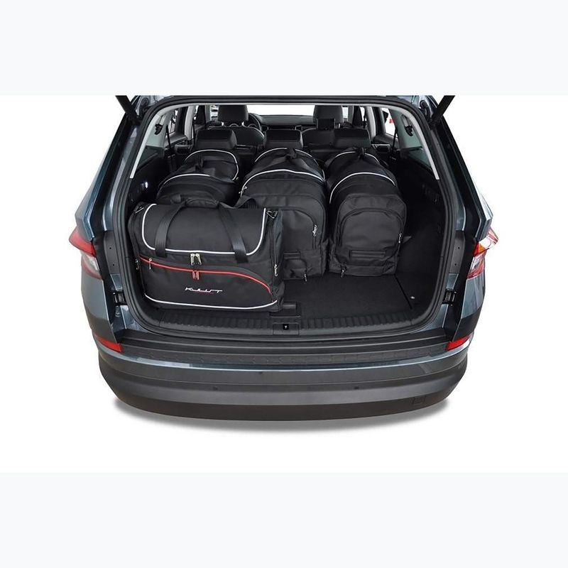 Sada tašek do zavazadlového prostoru  KJUST Skoda Kodiaq 2016-2023 5 ks black  12