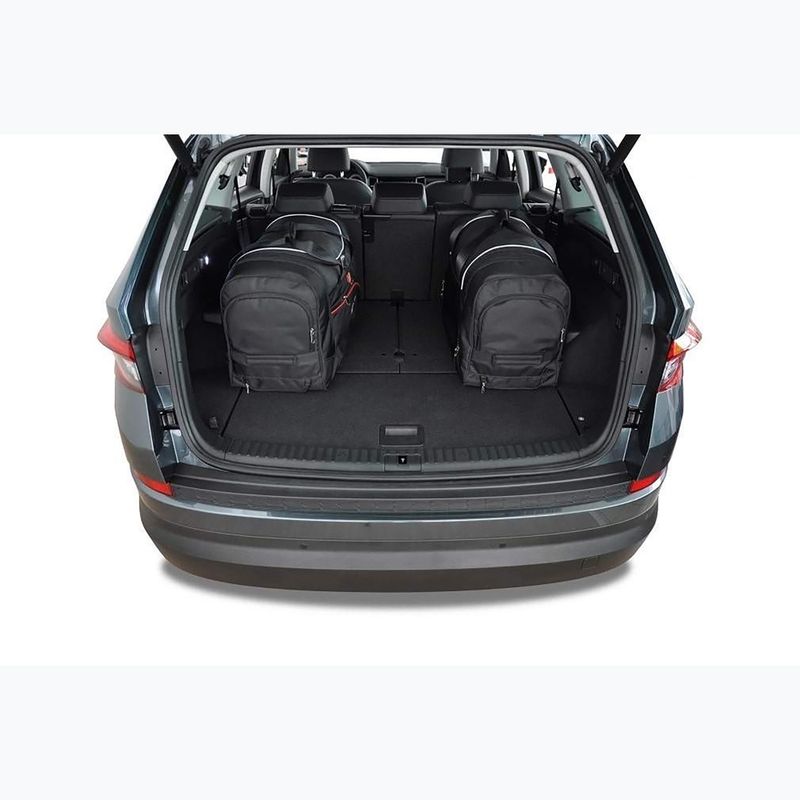 Sada tašek do zavazadlového prostoru  KJUST Skoda Kodiaq 2016-2023 5 ks black  14