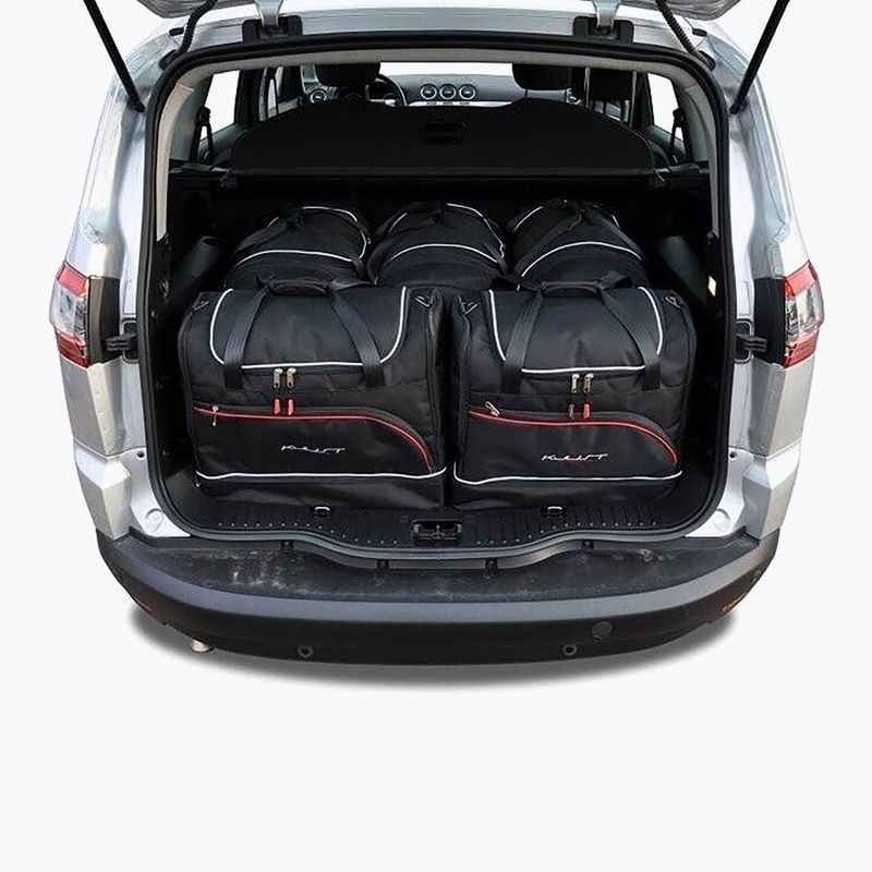 Sada tašek do zavazadlového prostoru KJUSK Ford S-Max 2006-2015 5 ks black 15