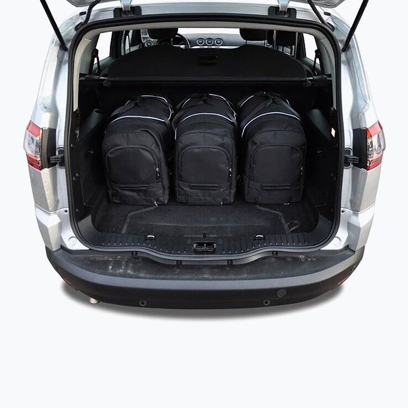 Sada tašek do zavazadlového prostoru KJUSK Ford S-Max 2006-2015 5 ks black 17
