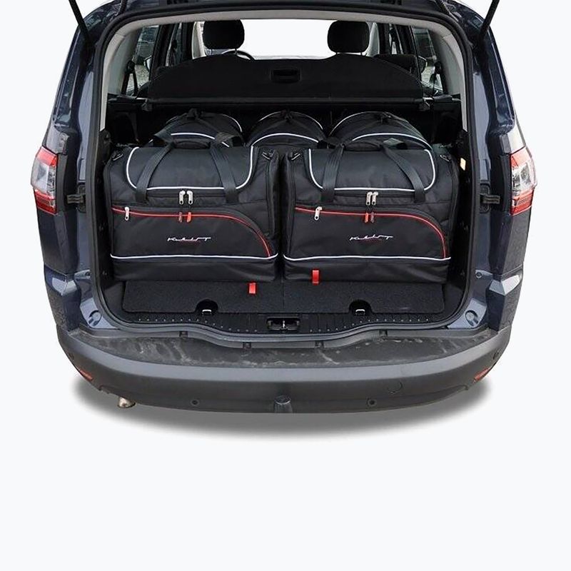 Sada tašek do zavazadlového prostoru KJUST Ford S-Max 2006-2015 5 ks black 14