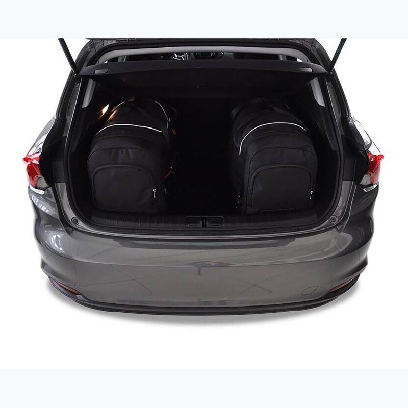 Sada tašek do zavazadlového prostoru KJUST Fiat Tipo Hatchback 2016+ 4 ks black 15